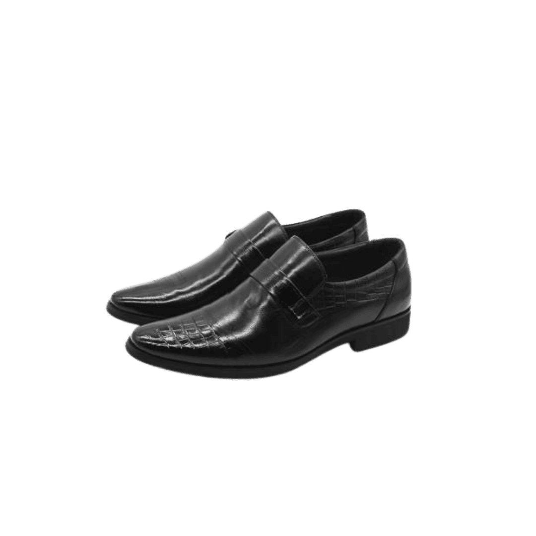 Black Leather Loafers