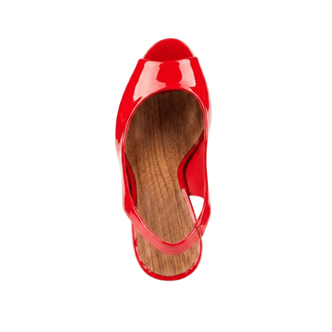 Red Patent Heels 4